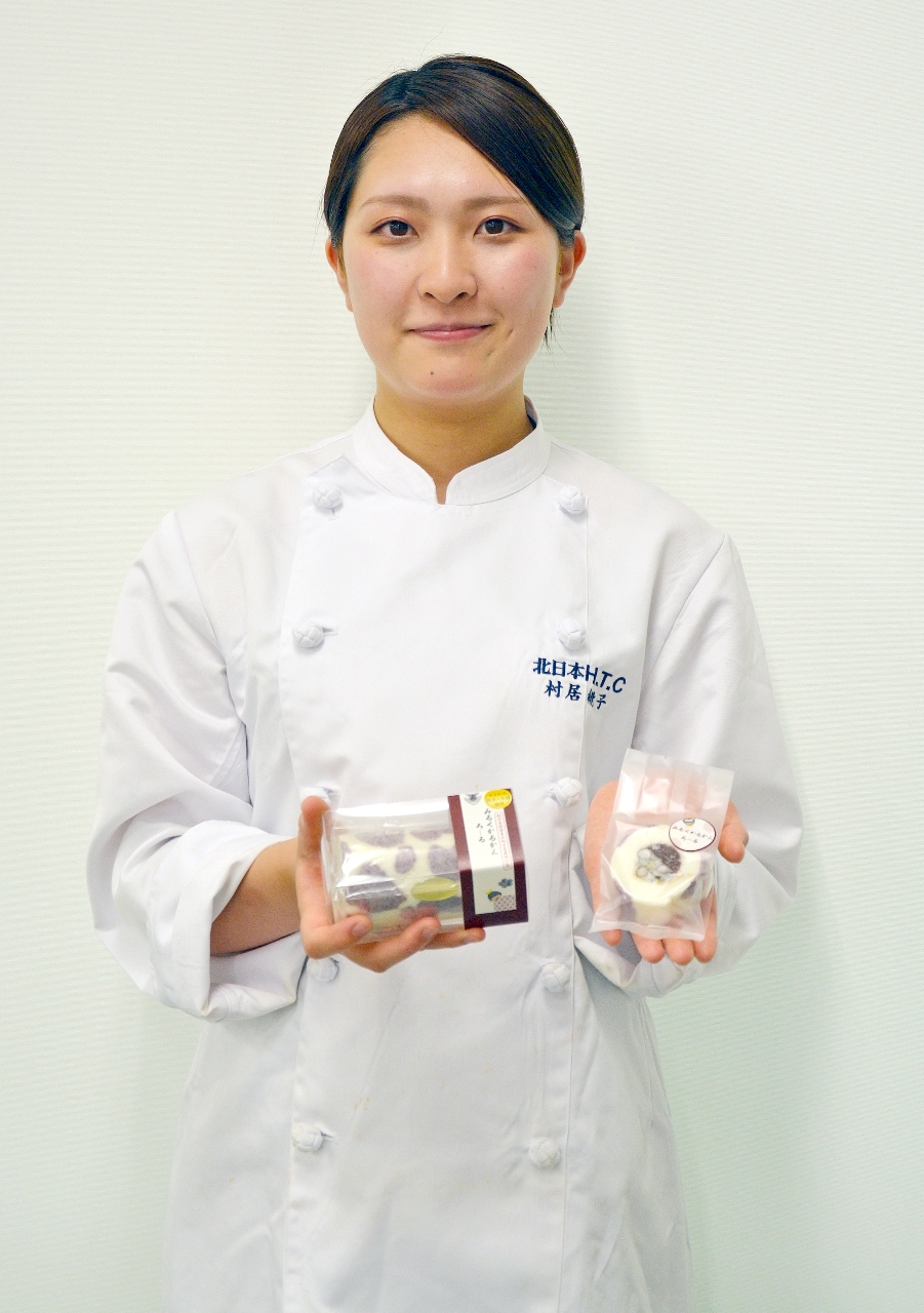 「みるくかるかんろ~る」をPRする村居桃子さん