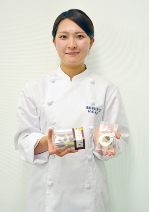 東北町の特産品で「かるかん」 地域おこし協力隊・村居さん開発