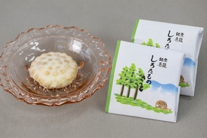 【おやつタイム】「しろたものさと」菓子工房　京甘堂（十和田市）　あんと白チョコがマッチ