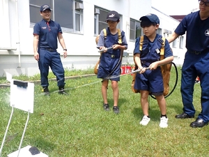 防火や防災、楽しく学ぼう 児童30人が研修会 少年消防クラブ/八戸