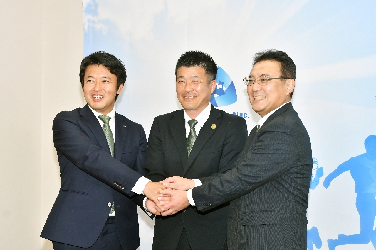新スタジアム整備へ 県と八戸市、ヴァンラーレが連携 34年8月の供用開始目指す