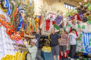 さあさあ祭りが始まるぞ 八戸三社大祭、31日前夜祭で開幕