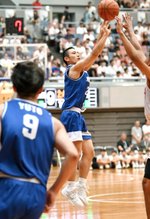 【近畿インターハイ】真っ向勝負、壁にはじかれ/バスケ男子の光星