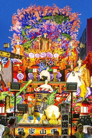 【八戸三社大祭】あら、こちらにも「道成寺」　映画「国宝」効果、４組が山車題材に