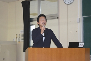 航空機産業の最前線は IHIの田中さん(八高専卒)、八戸工大で特別講演