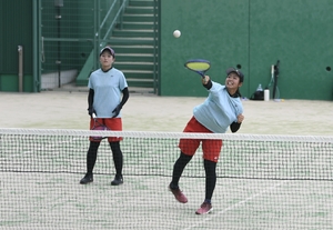 工大一、２回戦敗退　ソフトテニス女子団体／近畿インターハイ