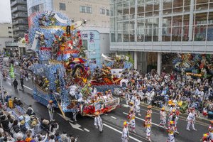 【八戸三社大祭】全山車を“アンコール”紹介　期間中の場面も添えて