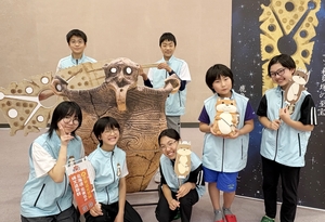 縄文の魅力、子どもの視点で　二ツ森貝塚ジュニアガイド歴史講座／七戸