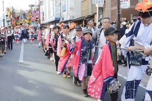 【八戸三社大祭】引き子体験「全部すごい」 南部藩ゆかり、岩手・遠野の少年使節団