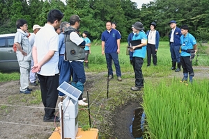 鳥獣被害対策、住民主体の取り組み探る　新郷村川代地区で集落点検