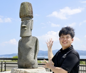 【東北見聞録】モアイ像に学ぶ津波の教訓　南三陸とチリ、復興の絆