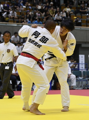 木村、2回戦で敗れる 柔道男子個人81キロ級/近畿インターハイ