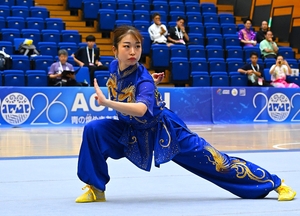 【あおもり国スポ】最後の演舞に最高の花道/武術太極拳の小田桐