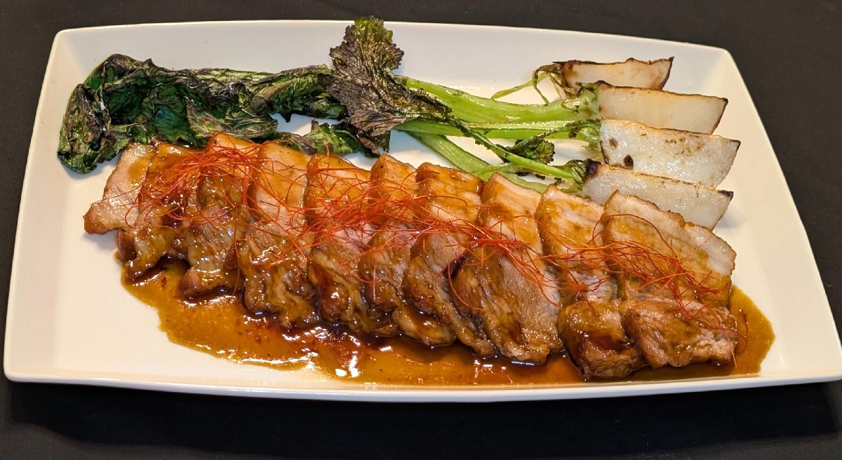 豚バラ肉のチャーシュー　ガーリックしょうゆ味