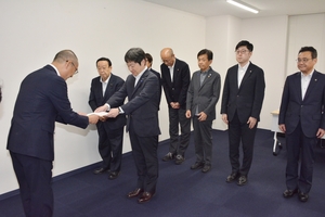 地域との連携強化を 県鉄道整備促進期成会など、JR東青森事業本部に初要望