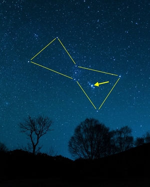 【宙を旅して】星の名は メシエカタログに「M78」