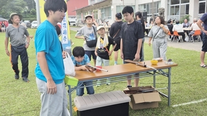 縁日、ビンゴ大盛況 川代夏まつり/新郷