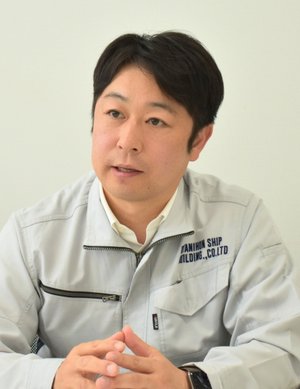 【北奥羽企業説明会・トップインタビュー⑫】根城信吾・代表取締役社長（北日本造船株式会社）