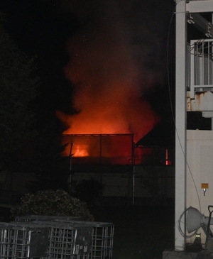 古墳ノゆ(久慈)で屋外サウナ小屋焼く