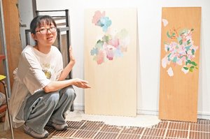 表現の“現在地”示す25点 中村友香さん(八戸)、初の個展【作品ピックアップ付き】