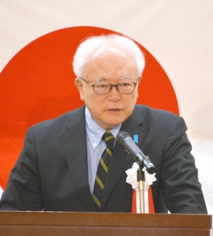 「日本会議」会長、八戸で講演　高市首相の政治姿勢など語る