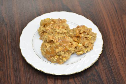 三沢基地内で最もおいしいデザートに選ばれた「キャラメルアップルクッキー」