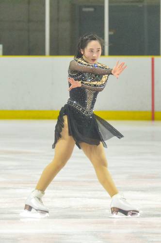 【フィギュア少年女子ショートプログラム】34・34点で29位だった本田望結(青森山田高)