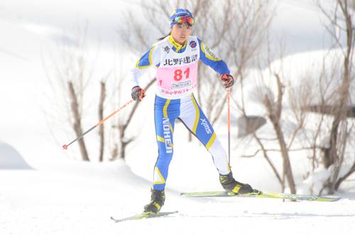 【女子3キロフリー】9分38秒3で18位だった乙部海音(野辺地)