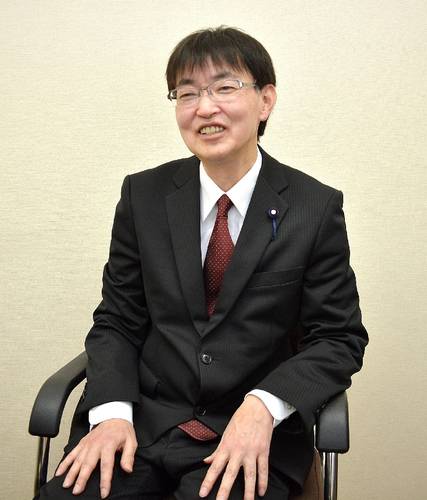 「オストメイトについて知ってもらいたい」と話す盛田嘉彦さん