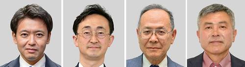 (左から)宮下宗一郎氏、小野寺晃彦氏、楠田謙信氏、横垣成年氏