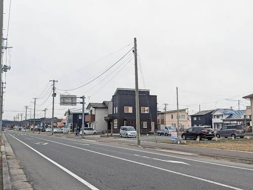 宅地化が進む八戸駅西地区=26日、八戸市