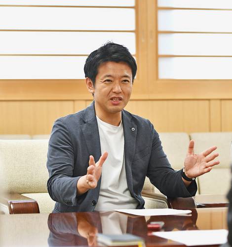 1期目折り返しを「対話と実行の2年間だった」と振り返る宮下宗一郎知事